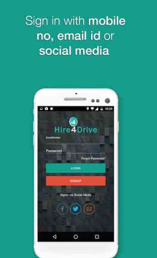 Hire4drive: Car Driver & Cabs 1