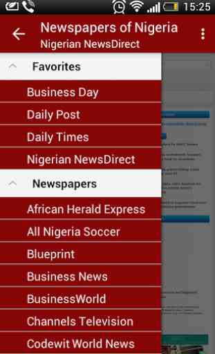 Journaux du Nigeria 1