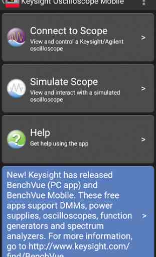 Keysight Oscilloscope Mobile 1