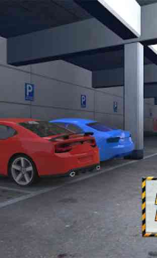 Parti de voitures Parking de 1