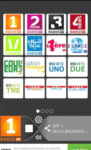 Radio Suisse - Radio en ligne 1