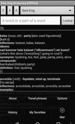 Swedish-English Dictionary 3
