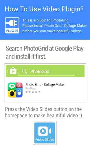 Video template PhotoGridPlugin 3