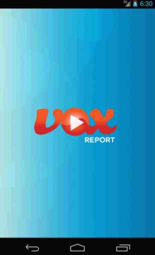 VOX Report 1
