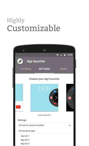 App launcher for Android Wear 4