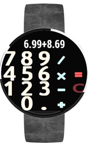 Calculette - Android Wear 1