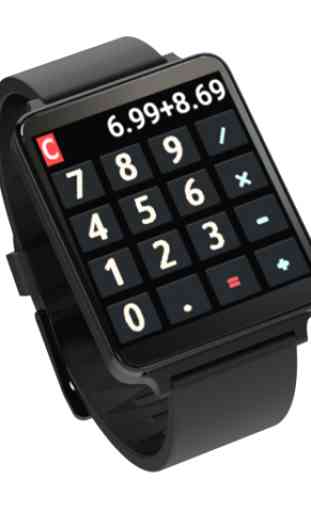 Calculette - Android Wear 4