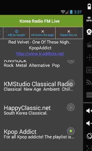 Corée Radio FM en direct 1