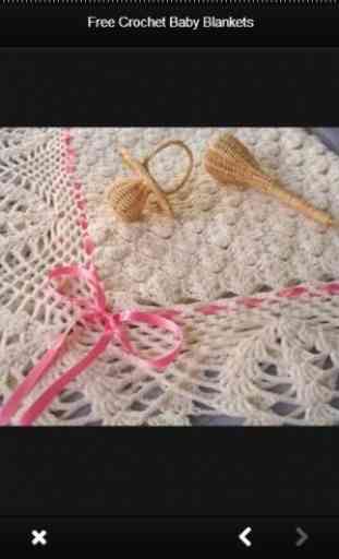Crochet Couvertures bébé 1
