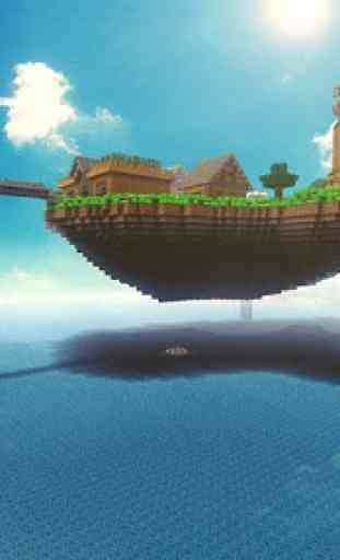 Epic Minecraft Floating Island 4