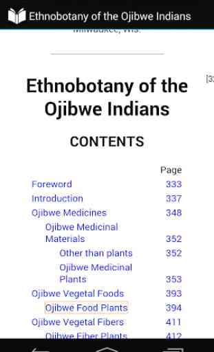 Ethnobotany of Ojibwe Indians 2