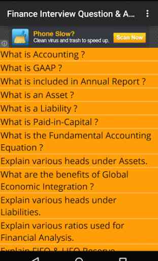 Finance Interview Question Ans 1