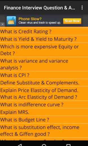 Finance Interview Question Ans 3