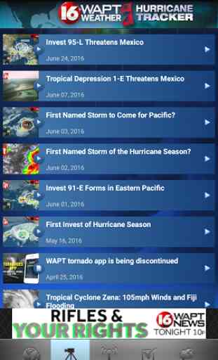 Hurricane Tracker 16 WAPT News 4