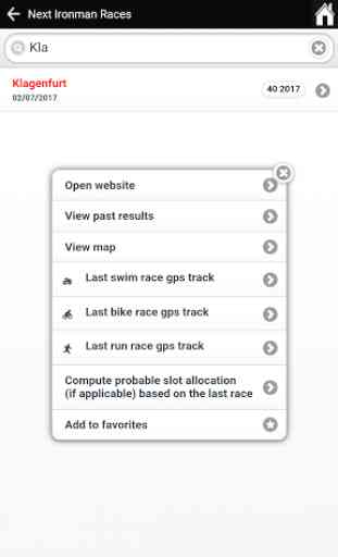 Ironman Database - Tracker app 2