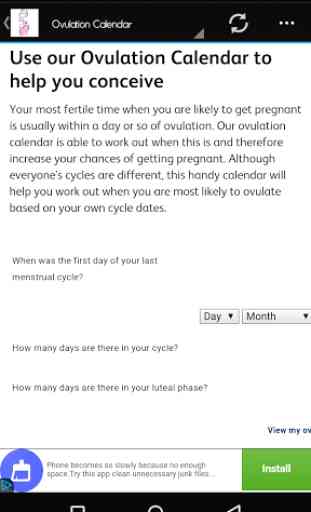 My Ovulation & Period Tracker 4