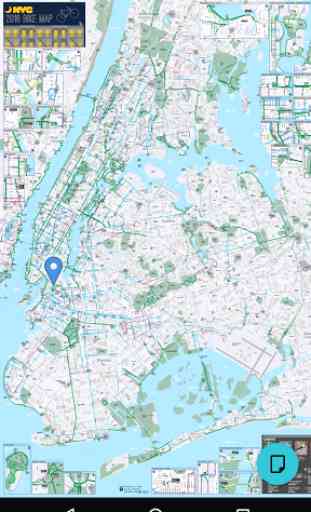 NYC Bike Map Offline 1