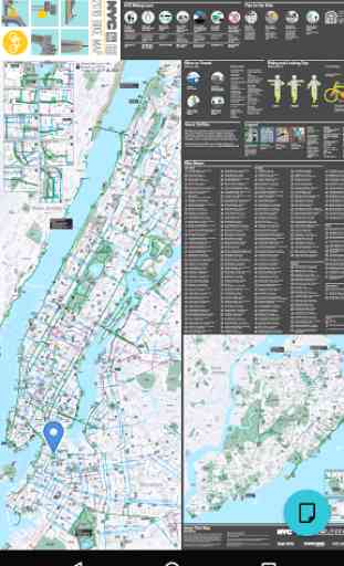 NYC Bike Map Offline 3