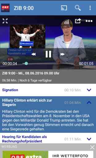 ORF TVthek: Video on demand 3