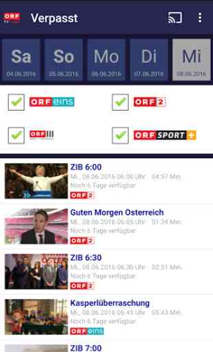 ORF TVthek: Video on demand 4