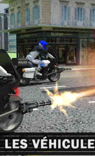 Police Vélo Crime Patrouile 3D 3