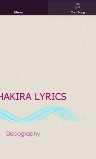 Shakira Lyrics 1