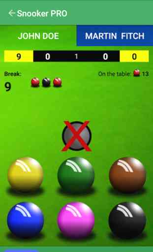 Snooker Score Counter 2