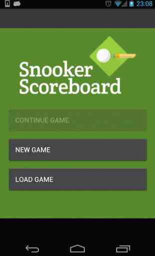 Snooker Scoreboard 1