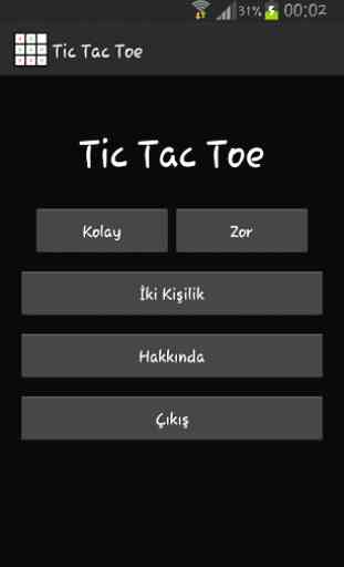 Tic Tac Toe (XOX) 1
