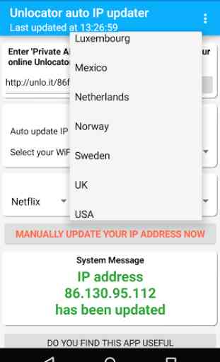 Unlocator auto IP updater 2