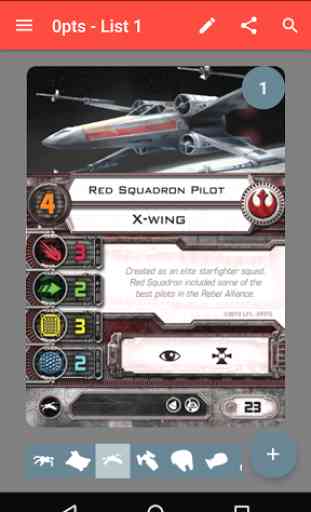X-Wing List Builder 4