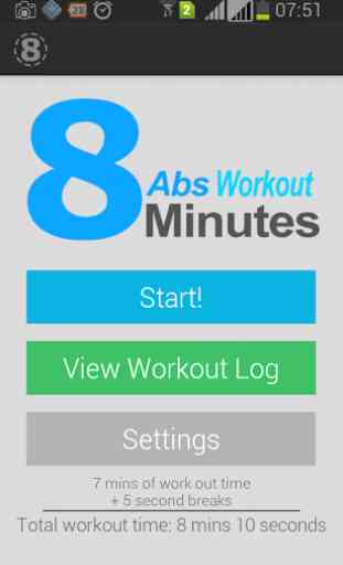 Abs Workout 8 Minutes 1