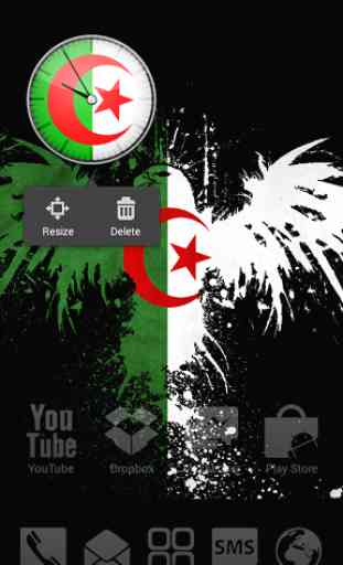 Algeria Analog HD Clock Widget 2
