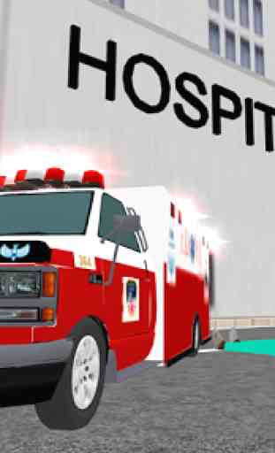 Ambulance Simulator 2014 3D 1