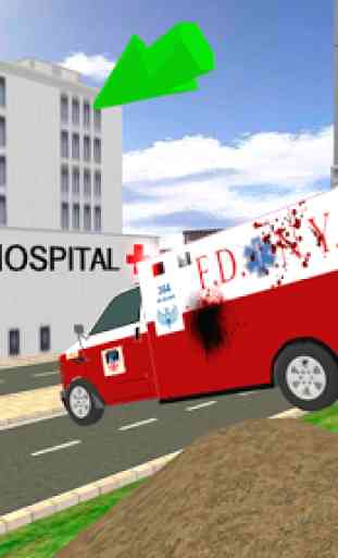 Ambulance Simulator 2014 3D 2