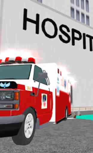 Ambulance Simulator 2014 3D 4