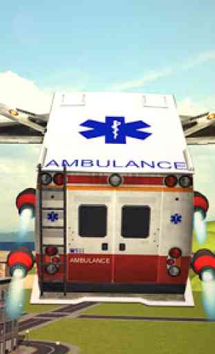 Ambulance vol simulateur 3d 3