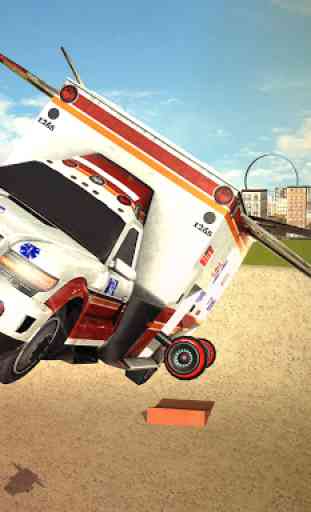Ambulance vol simulateur 3d 4