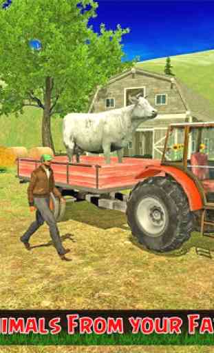 animaux ferme driver tracteur 1