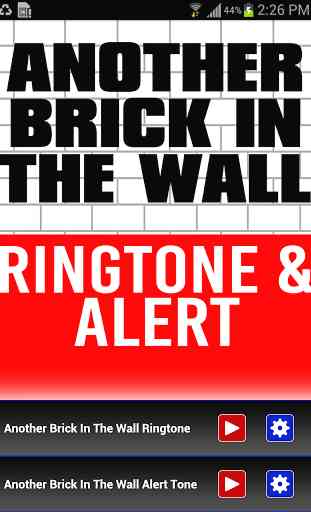 Another Brick In The Wall Tone 1