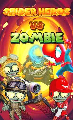 Araignée héros vs zombie 1