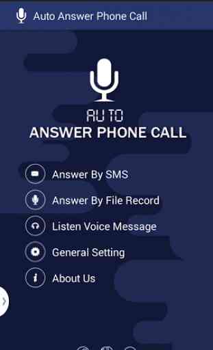 Auto Answer Phone Call Pro 1