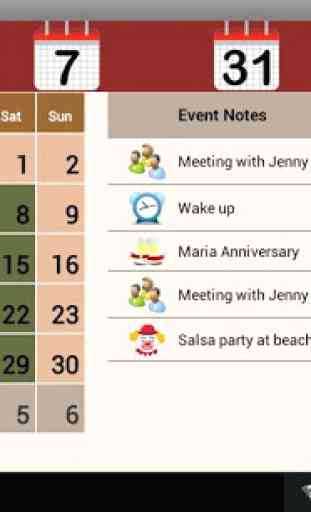 Business Calendar Boom Pro 4