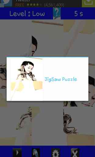 Cartoon Ariana Puzzle Game 3