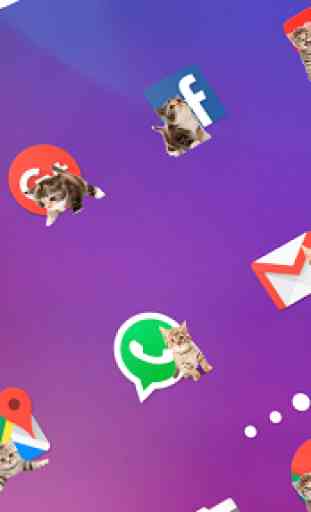 Cats in your phone Theme 3