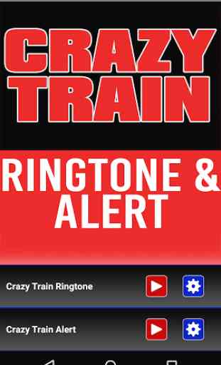 Crazy Train Ringtone and Alert 1