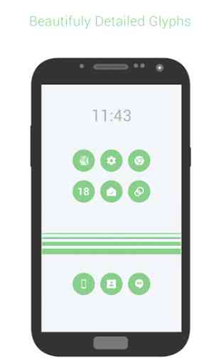 Flatcons Green Icon Pack 2