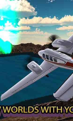 Flying Airplane Pilot-Take Off 1
