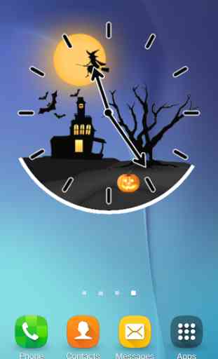 Halloween Horloge Analogique 2