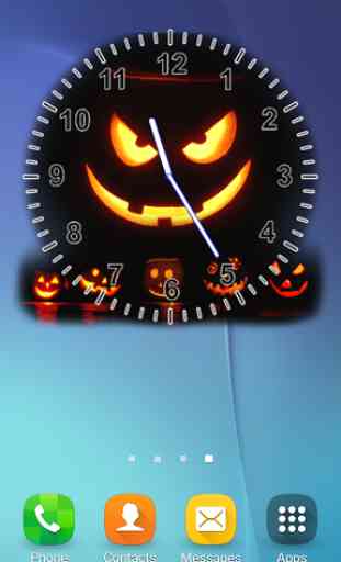Halloween Horloge Analogique 3